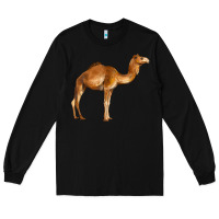 Black camel Long Sleeve Tee - BarkalooDesign