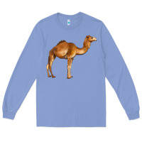 Colony Blue camel Long Sleeve Tee - BarkalooDesign