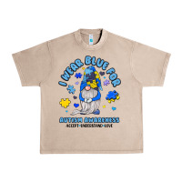 French Oak i wear blue for autism awareness Urban Heavy Tee - JahusDesignShop