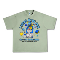 Oil Green i wear blue for autism awareness Urban Heavy Tee - JahusDesignShop