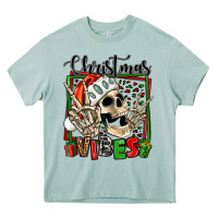 Arona christmas vibes skeleton Heavy Core Tee - Jasminsmagicworld