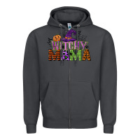 Smoke witchy mama Zipper Hoodie - CowGirlArtShop