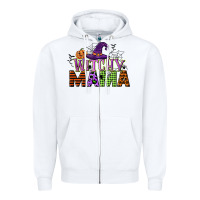 White witchy mama Zipper Hoodie - CowGirlArtShop