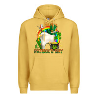 Antique Gold Happy Dentist St. Patrick's Day Premium Hoodie - HowdyJamesFarm