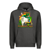 Charcoal Heather Happy Dentist St. Patrick's Day Premium Hoodie - HowdyJamesFarm