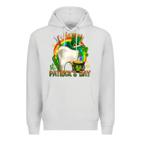 Dove Grey Happy Dentist St. Patrick's Day Premium Hoodie - HowdyJamesFarm