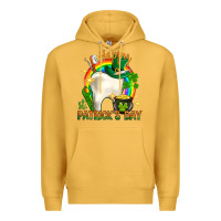 Mustard Happy Dentist St. Patrick's Day Premium Hoodie - HowdyJamesFarm