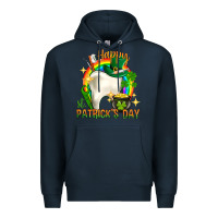Navy Happy Dentist St. Patrick's Day Premium Hoodie - HowdyJamesFarm