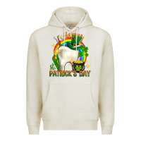 Oatmeal Heather Happy Dentist St. Patrick's Day Premium Hoodie - HowdyJamesFarm