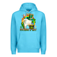 Ocean Blue Happy Dentist St. Patrick's Day Premium Hoodie - HowdyJamesFarm