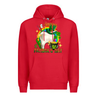 Red Happy Dentist St. Patrick's Day Premium Hoodie - HowdyJamesFarm