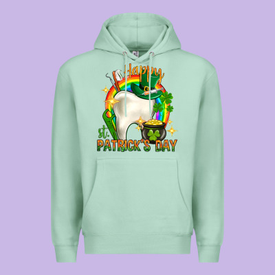Happy Dentist St. Patrick's Day Premium Hoodie Designed By Howdyjamesfarm