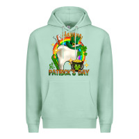 Seafoam Happy Dentist St. Patrick's Day Premium Hoodie - HowdyJamesFarm