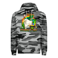 Slate Camo Happy Dentist St. Patrick's Day Premium Hoodie - HowdyJamesFarm