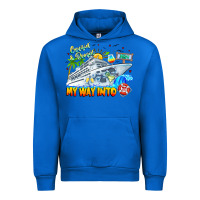 Cobalt 2024 Cruisin Urban Hoodie - CowhideDigitalArt