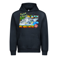 Navy 2024 Cruisin Urban Hoodie - CowhideDigitalArt