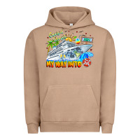 Pigment Burro 2024 Cruisin Urban Hoodie - CowhideDigitalArt