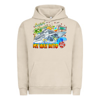Pigment French Oak 2024 Cruisin Urban Hoodie - CowhideDigitalArt