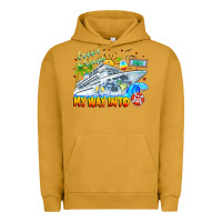 Pigment Peanut Butter 2024 Cruisin Urban Hoodie - CowhideDigitalArt