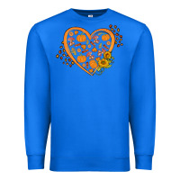 True Royal Western Autumn Heart Premium Sweatshirt - FaDigitalArtStudio