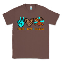 Chestnut peace love thankful Classic Tee - JahusDesignShop