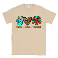 Mushroom peace love thankful Classic Tee - JahusDesignShop