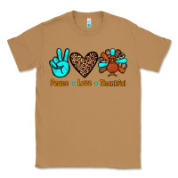 Peace Love Thankful Classic Tee | Teevron