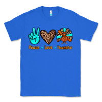 True Royal peace love thankful Classic Tee - JahusDesignShop