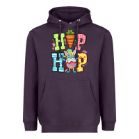 Plum Easter hip hop gnome Heavyweight Hoodie - OliviaCreatesArt