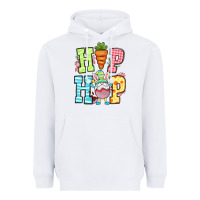 White Easter hip hop gnome Heavyweight Hoodie - OliviaCreatesArt