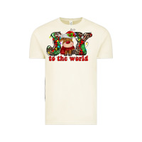 Vintage Arctic joy to the world christmas deer Vintage Tee - MaliasSmallBusiness
