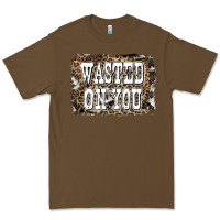Cacao Western Wasted On You Background Premium Tee - LillyAllenDesigns