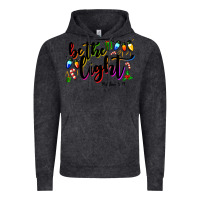 Vintage Black be the light matthew 5 14 Vintage Hoodie - MaliasSmallBusiness