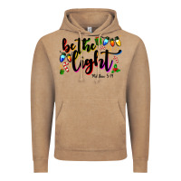 Vintage Coffee be the light matthew 5 14 Vintage Hoodie - MaliasSmallBusiness