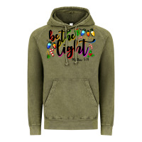 Vintage Olive be the light matthew 5 14 Vintage Hoodie - MaliasSmallBusiness