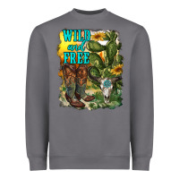 Storm wild and free cowgirl boots Heavyweight Sweatshirt - RanaPortraitStore