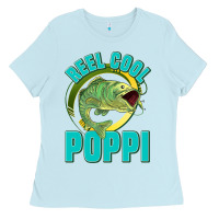 Baby Blue reel cool poppi Ladies Tee - Jasminsmagicworld