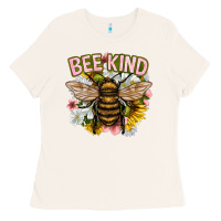 Bone bee kind Ladies Tee - NancyCooperArtShop