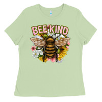 Matcha bee kind Ladies Tee - NancyCooperArtShop