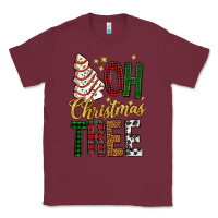 Burgundy oh christmas tree bbs Classic Tee - BundleAndBundleShop