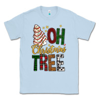 Dusty Blue oh christmas tree bbs Classic Tee - BundleAndBundleShop