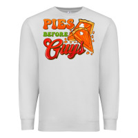 Dove Grey Pies Before Guys Premium Sweatshirt - FaDigitalArtStudio