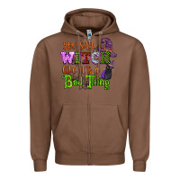 Chestnut you say witch like its a bad thing Zipper Hoodie - CowGirlArtShop