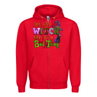 Red you say witch like its a bad thing Zipper Hoodie - CowGirlArtShop