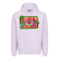 Lilac summer vibes watermelon Premium Hoodie - JahusDesignShop