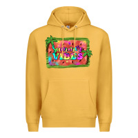 Mustard summer vibes watermelon Premium Hoodie - JahusDesignShop