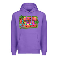 Purple summer vibes watermelon Premium Hoodie - JahusDesignShop