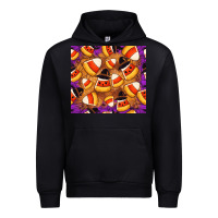 Foreset Green Candy Pattern Urban Hoodie - CowhideDigitalArt