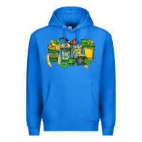 True Royal St. Patrick's Day coffee cups Premium Hoodie - HowdyJamesFarm