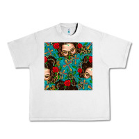 Lunar Rock Messy Bun Mom And Cross With Leopard Patterns Urban Heavy Tee - BundleAndBundleShop
